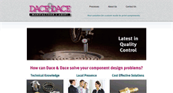 Desktop Screenshot of dacedace.com